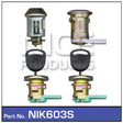 Lock set NIK603S - Nice Products | Universal Auto Spares