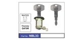 Boot Lock NBL33 - Nice Products | Universal Auto Spares