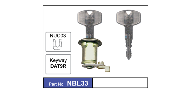 Boot Lock NBL33 - Nice Products | Universal Auto Spares