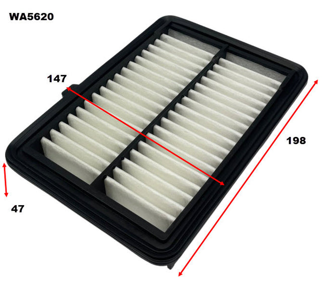 Air Filter Fits Honda WA5620 - Wesfil | Universal Auto Spares