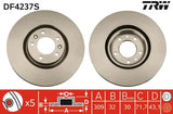 Brake Disc DF4237S - TRW