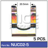 Retainer -U- NUC02-5 - Nice Products | Universal Auto Spares