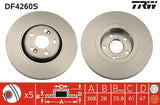 Brake Disc DF4260S - TRW