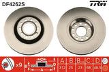 Brake Disc DF4262S - TRW