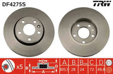 Brake Disc DF4275S - TRW