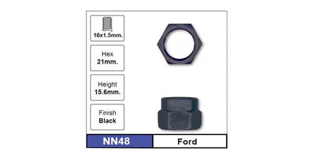 Hub-Nut NN48-100 - Nice Products | Universal Auto Spares