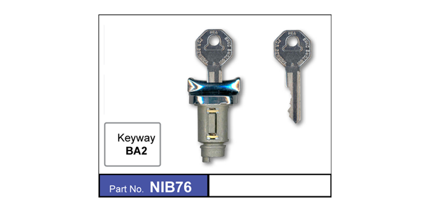 Ignition Barrel NIB76 - Nice Products | Universal Auto Spares