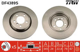 Brake Disc DF4389S - TRW