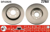 Brake Disc DF4392S - TRW