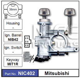 Lock & Switch NIC402 - Nice Products | Universal Auto Spares
