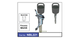 Boot Lock NBL221 - Nice Products | Universal Auto Spares