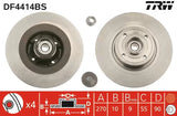 Brake Disc DF4414BS - TRW