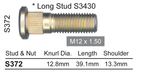 Wheel Stud S372 - Nice Products | Universal Auto Spares