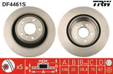 Brake Disc DF4461S - TRW