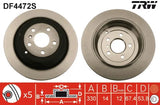 Brake Disc DF4472S - TRW