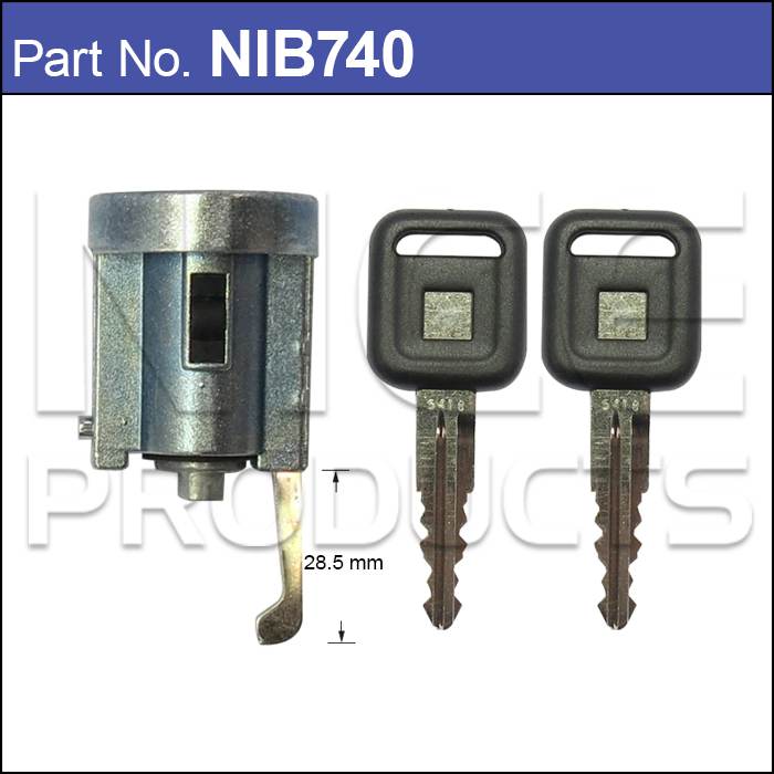 Ignition Barrel NIB740 - Nice Products | Universal Auto Spares