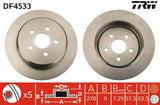 Brake Disc DF4533 - TRW