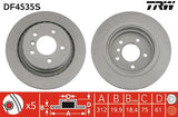 Brake Disc DF4535S - TRW