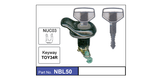 Boot Lock NBL50 - Nice Products | Universal Auto Spares