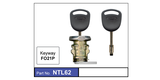 Tailgate Lock NTL62 - Nice Products | Universal Auto Spares