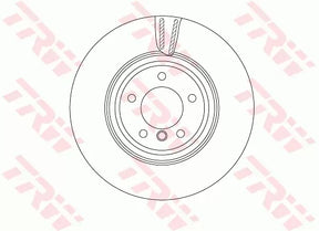 Brake Disc DF4775S - TRW