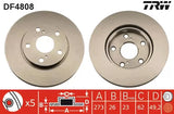 Brake Disc DF4808 - TRW