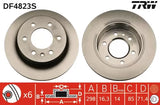 Brake Disc DF4823S - TRW