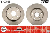 Brake Disc DF4830 - TRW
