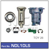 Uncoded Lock NDL1DLS - Nice Products | Universal Auto Spares
