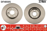 Brake Disc DF4850S - TRW