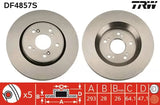 Brake Disc DF4857S - TRW