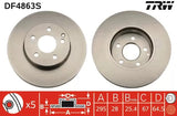 Brake Disc DF4863S - TRW