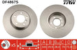 Brake Disc DF4867S - TRW