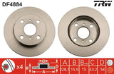 Brake Disc DF4884 - TRW