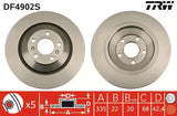 Brake Disc DF4902S - TRW