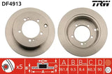 Brake Disc DF4913 - TRW