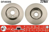 Brake Disc DF4930S - TRW