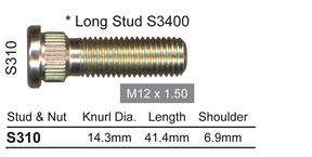 Wheel Stud S310 - Nice Products | Universal Auto Spares