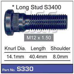 Wheel Stud S330 - Nice Products | Universal Auto Spares