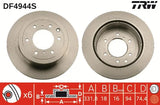 Brake Disc DF4944S - TRW