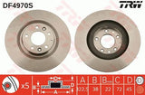 Brake Disc DF4970S - TRW
