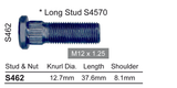 Wheel Stud S462 - Nice Products | Universal Auto Spares