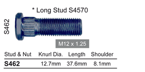 Wheel Stud S462 - Nice Products | Universal Auto Spares