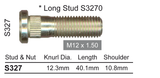 Wheel Stud S327 - Nice Products | Universal Auto Spares