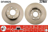 Brake Disc DF8992S - TRW