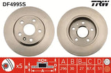 Brake Disc DF4995S - TRW