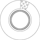 Brake Disc DF5094S - TRW