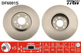 Brake Disc DF6001S - TRW