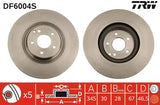 Brake Disc DF6004S - TRW