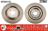 Brake Disc DF6711S - TRW
